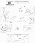 Camshaft Crankcase Cover Crankshaft Cylinder Lubrication Piston Group Diagram and Parts List for 157102-1013-E8  Briggs and Stratton Engine